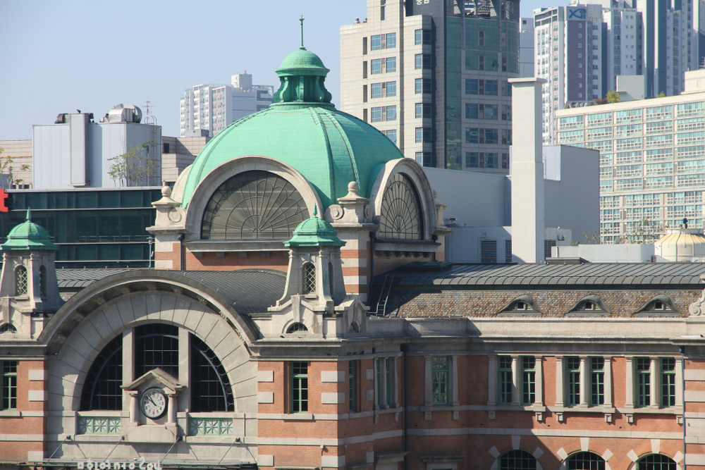Seoul Station i Sydkorea