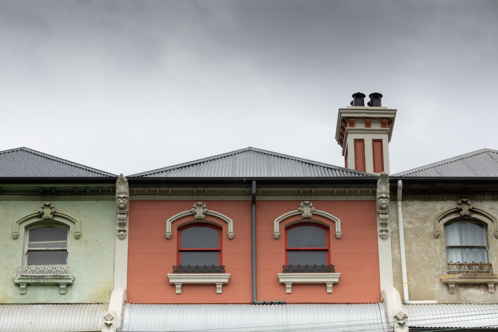Victorianske rækkehuse i Surry Hills i Sydney