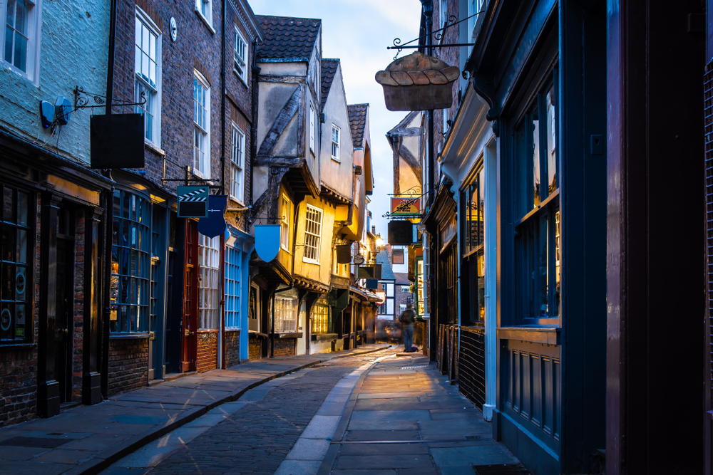 Middelaldergaden The Shambles i York