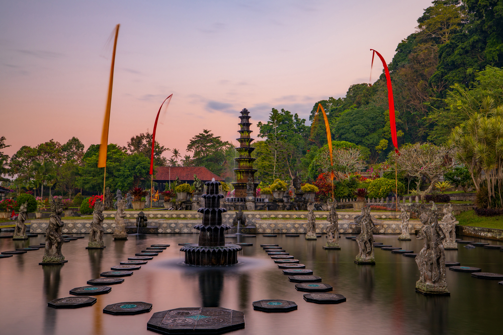 Vandpaladset Tirta Gangga på Bali