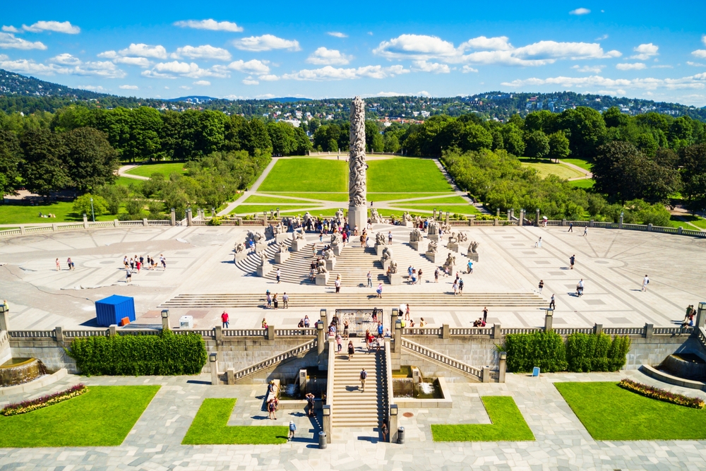 Skulpturer i Vigelandsparken i Oslo