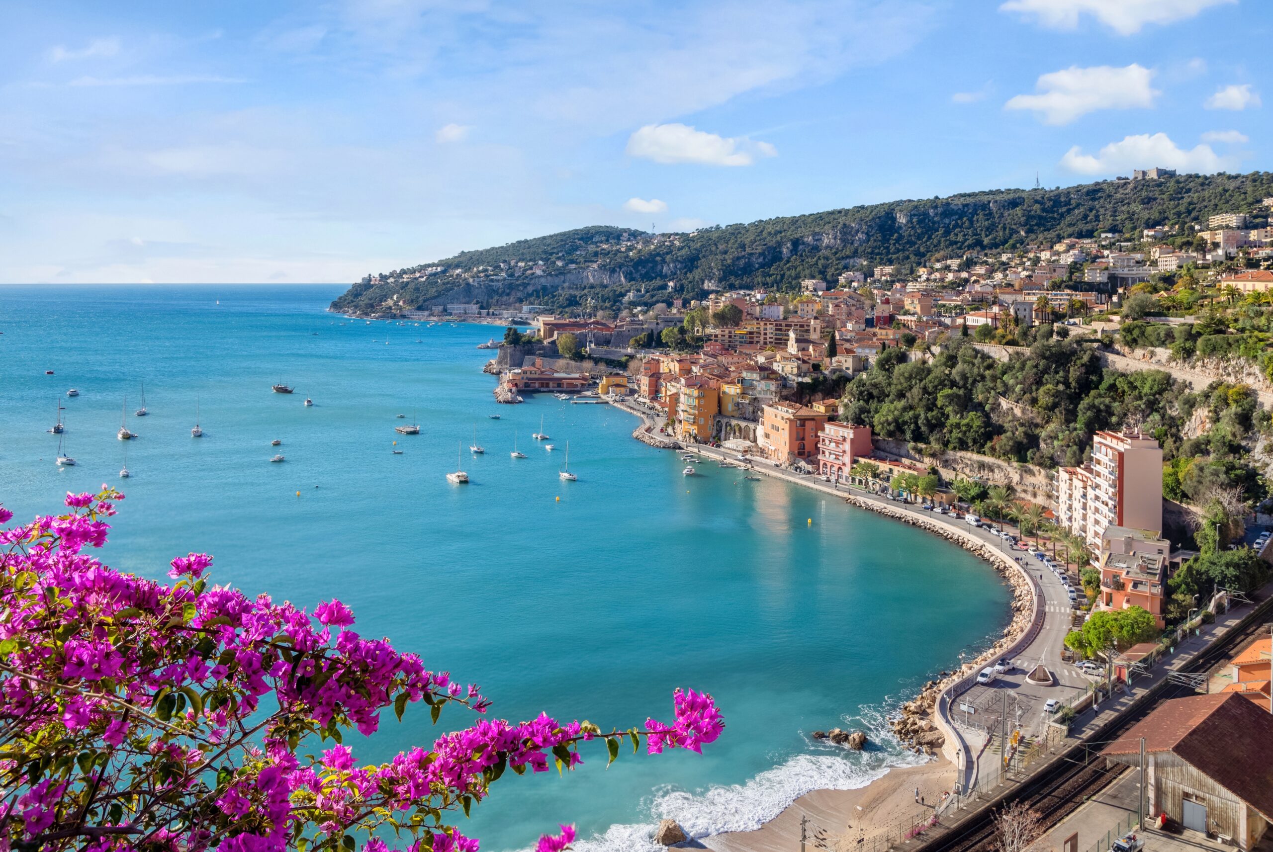 Villefranche-sur-Mer og bugten