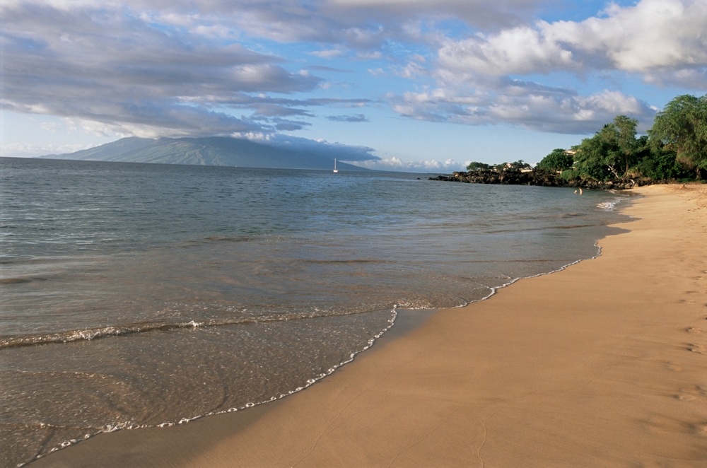 Wailea Beach på Mauis sydkyst