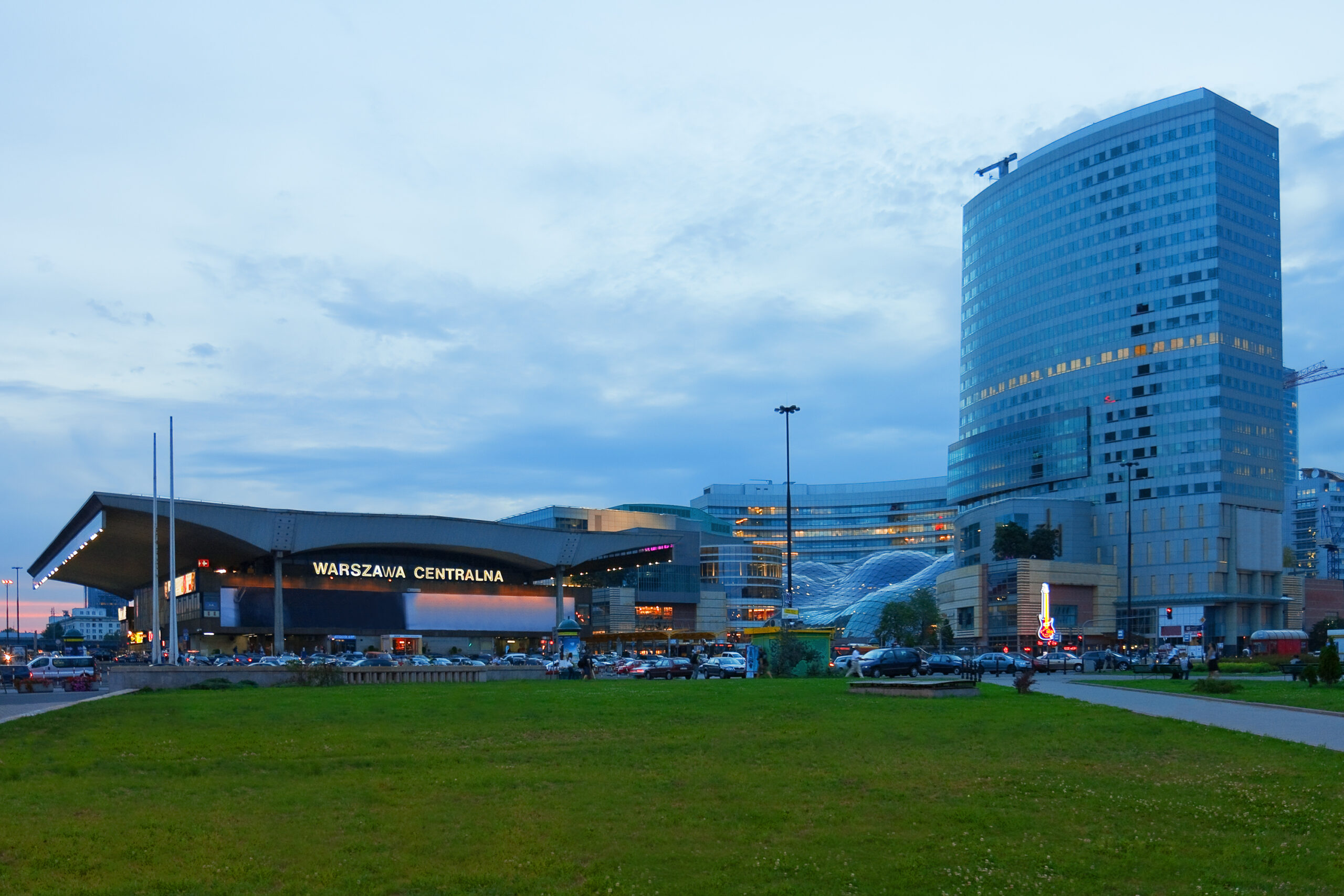 Banegården Warszawa Centralna