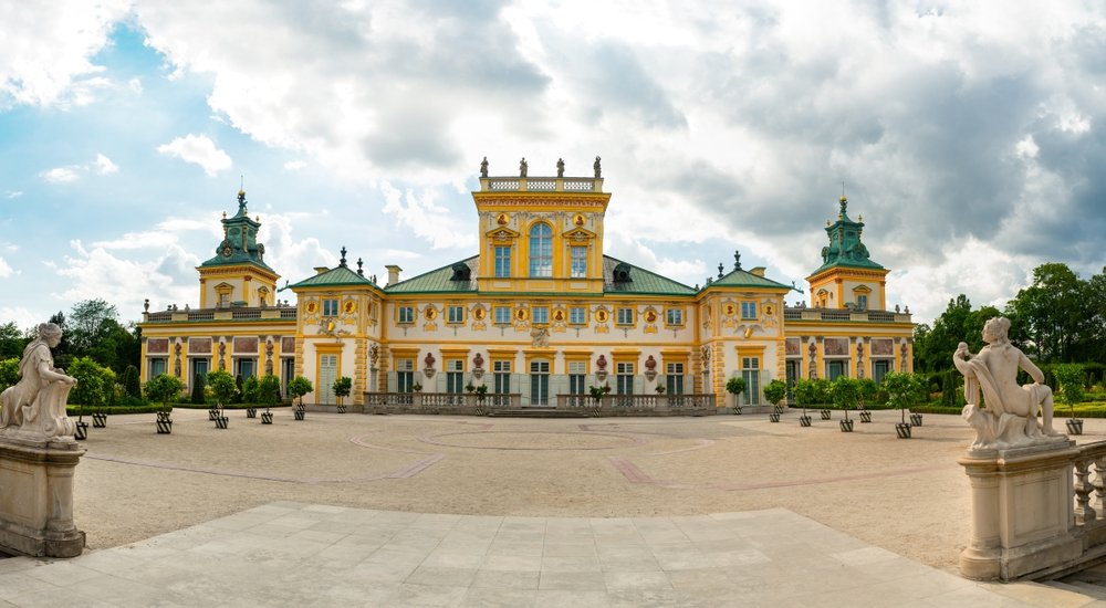 Barokpaladset i Wilanów i Warszawa