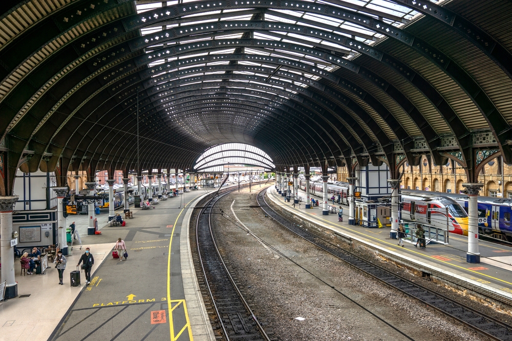 Perronen på York Station