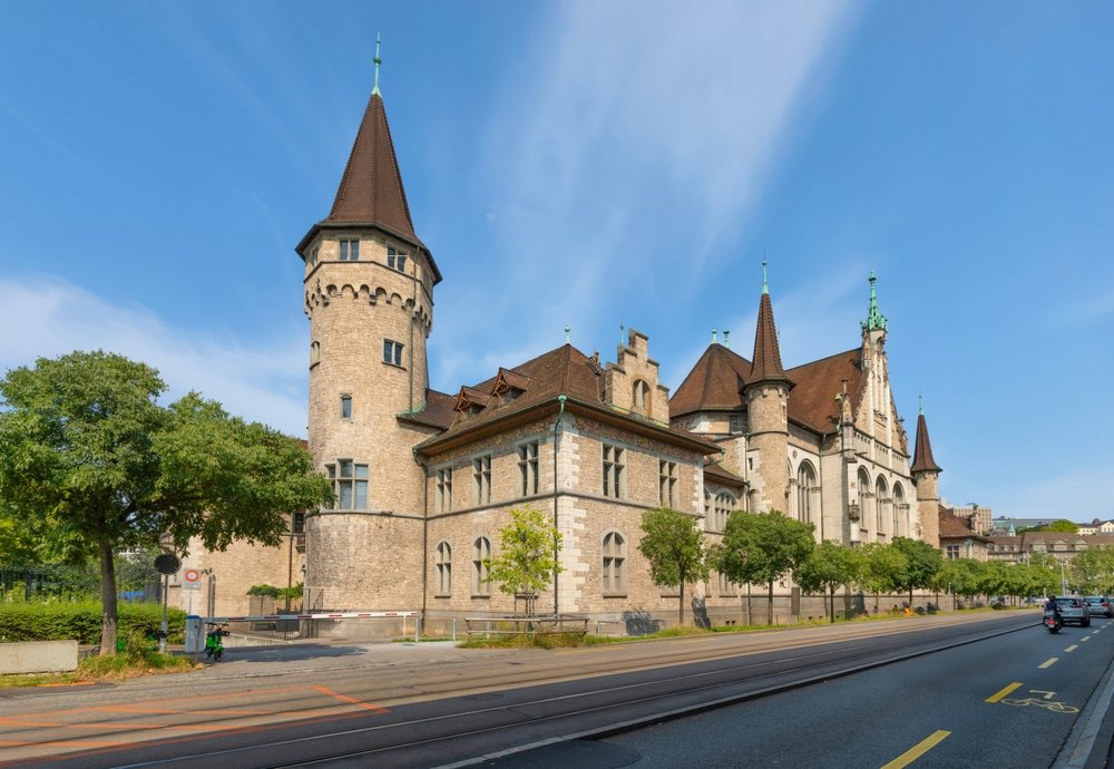 Landesmuseum Zürich, det schweiziske nationalmuseum ved Hauptbahnhof